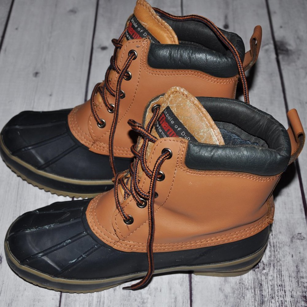 Thermolite Performance Insulated Rubber Boots for Rain Snow Hiking  Size 8